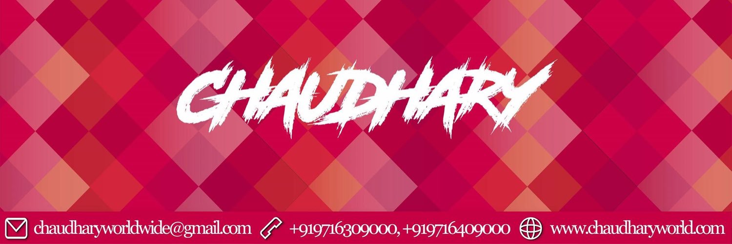 chaudharyworld's profile banner image
