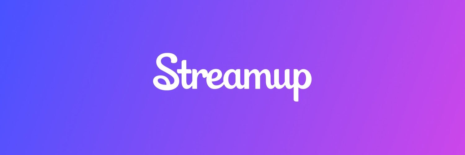 Streamup banner