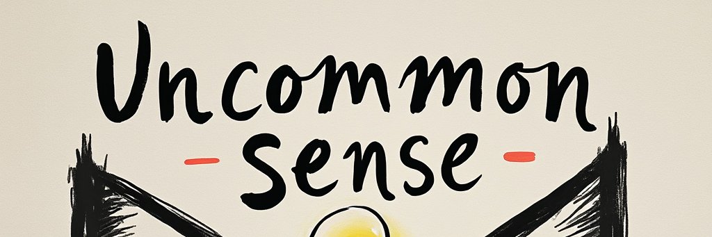 Uncommon Sense banner