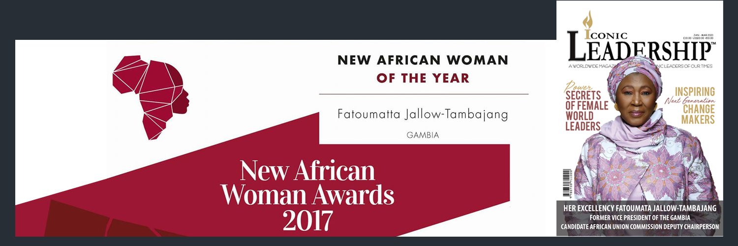 Fatoumata Jallow-Tambajang banner