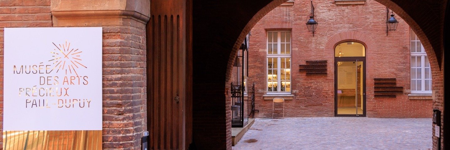 Musée des Arts Précieux Paul-Dupuy banner