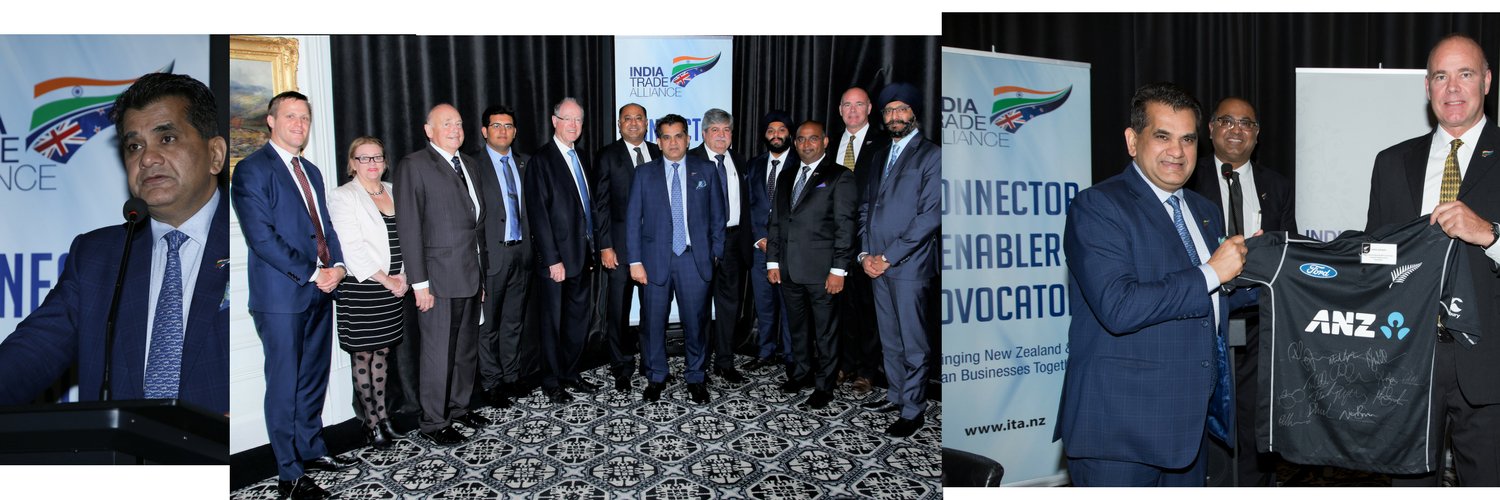 New Zealand India Trade Alliance 🇳🇿🇮🇳 banner