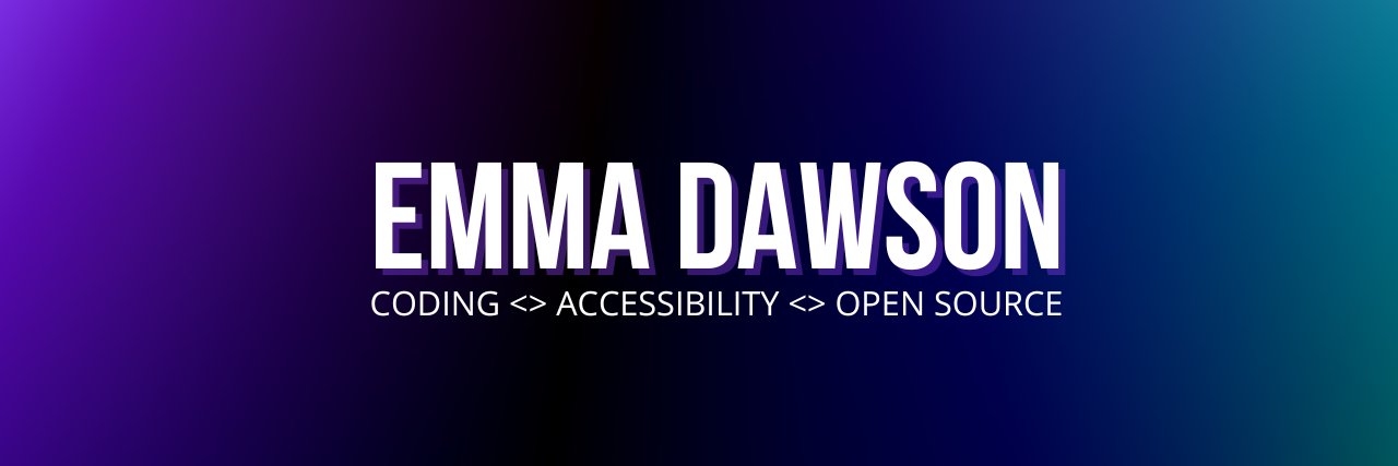Emma Dawson banner