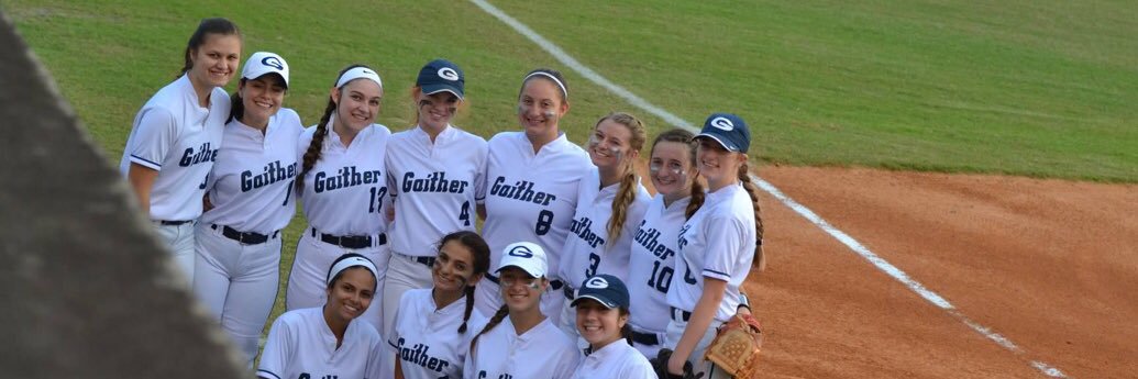 Gaither Softball banner