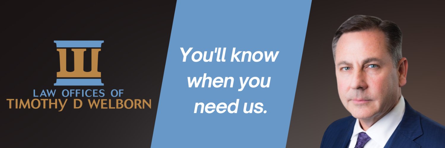 The Law Offices of Timothy D. Welborn banner