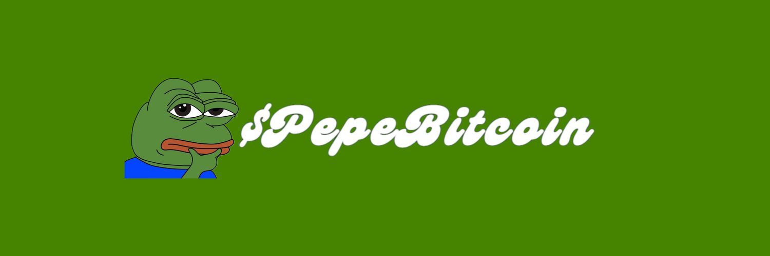PepeBitcoin_eth's profile banner image
