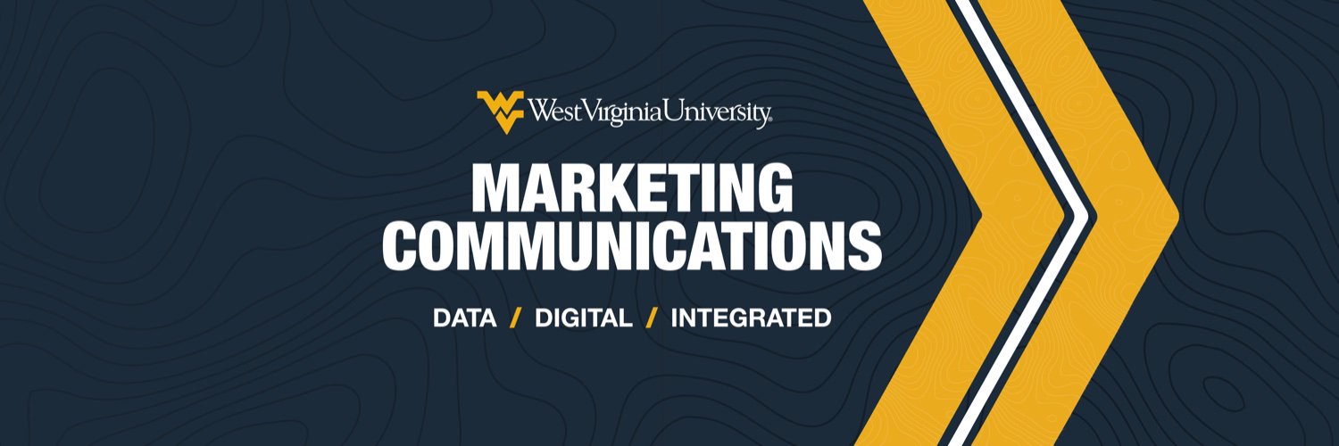 WVU Marketing Communications banner