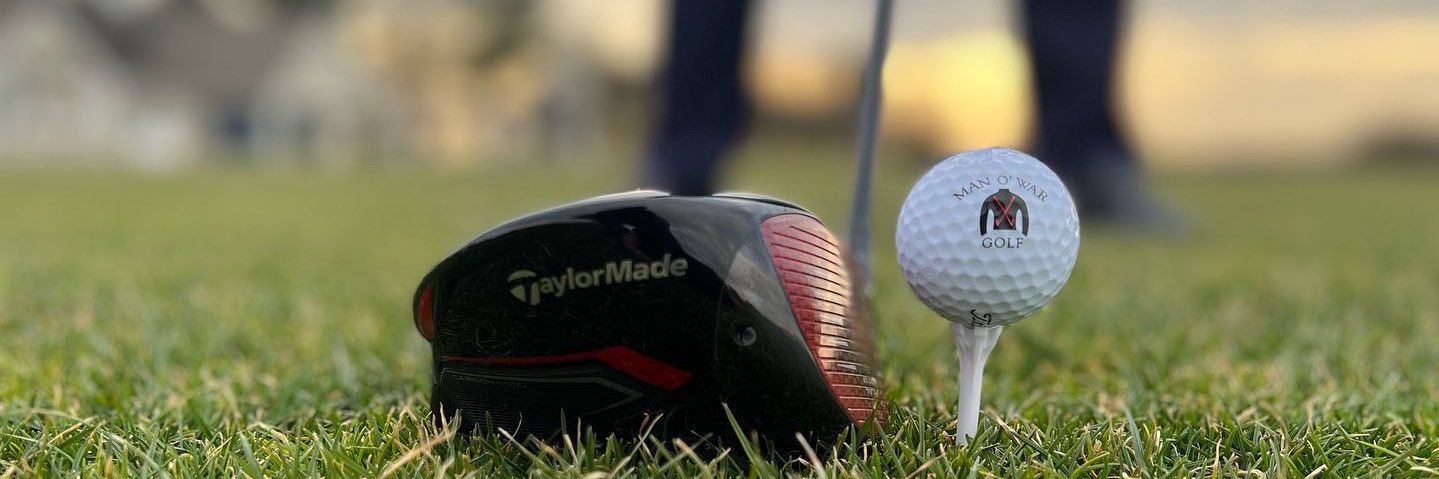 Man O' War Golf banner
