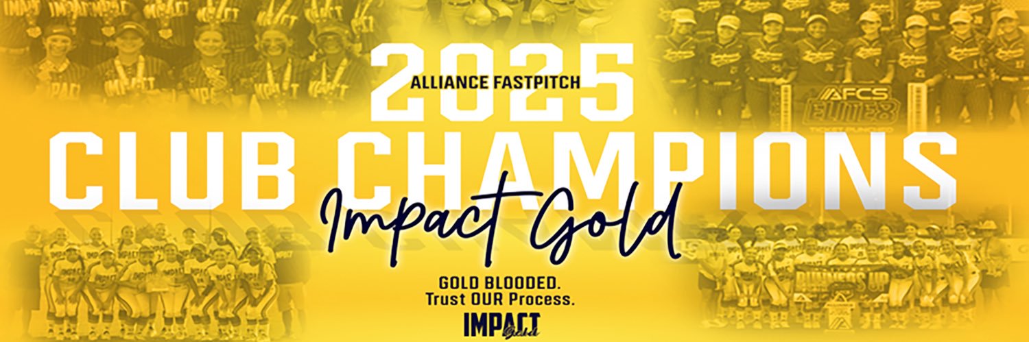 Impact Gold Fastpitch banner