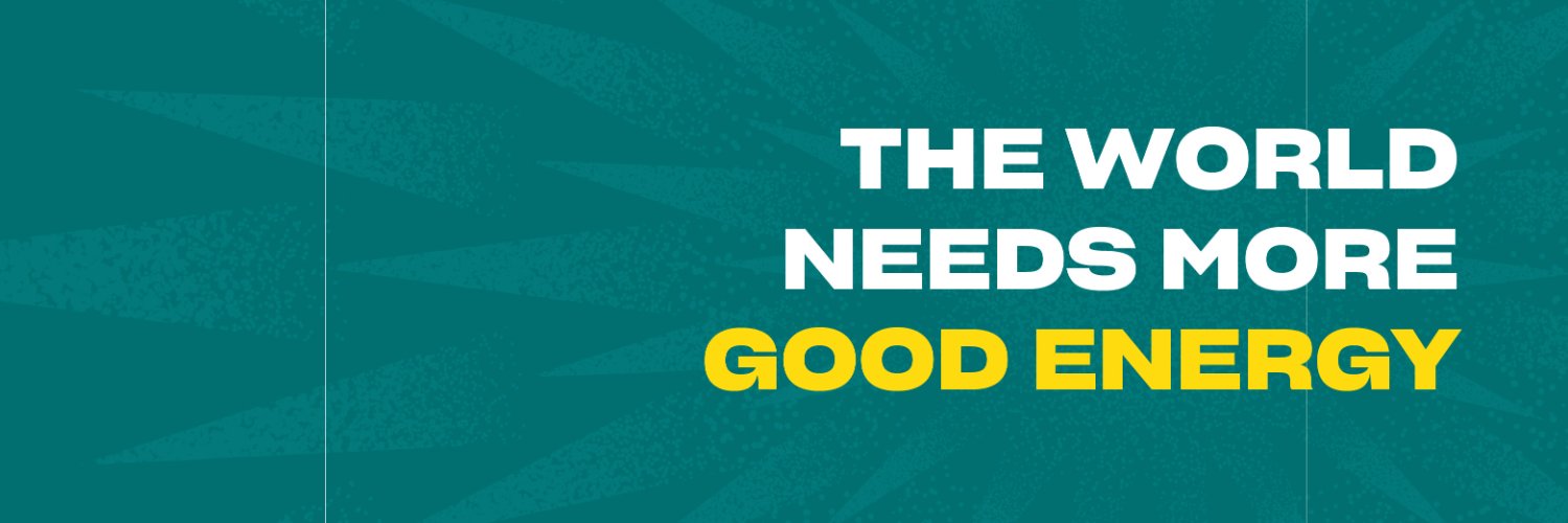 GoodEnergy's profile banner image