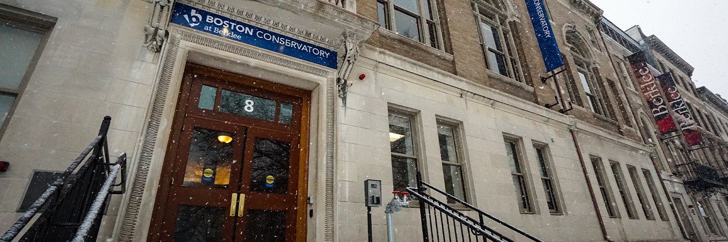 Boston Conservatory at Berklee's banner