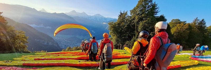 Tandem Paragliding banner