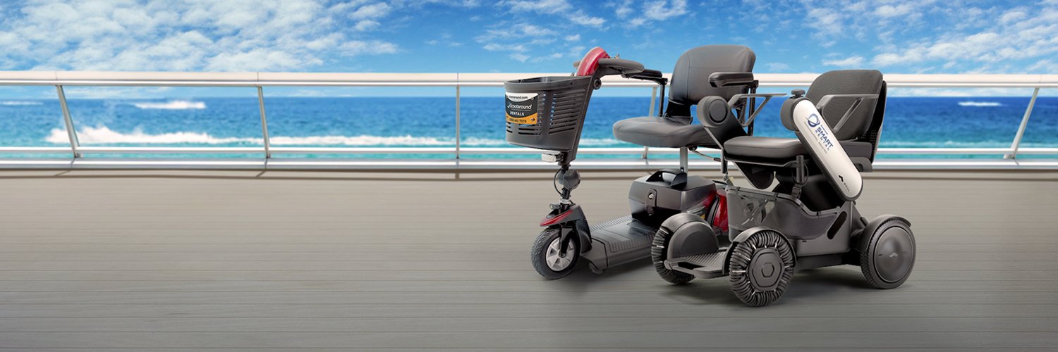 Scootaround Powered by WHILL banner