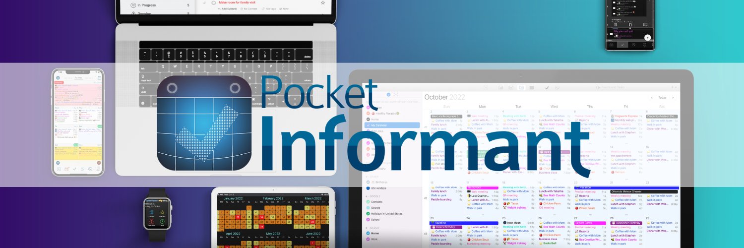 Pocket Informant banner