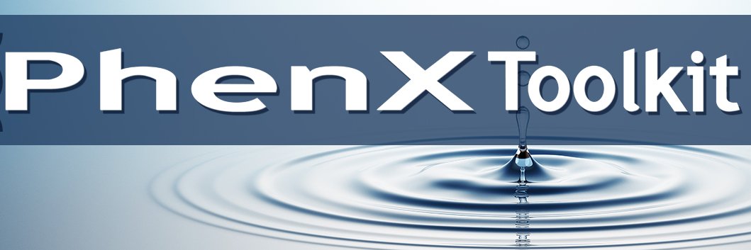 PhenX Toolkit banner