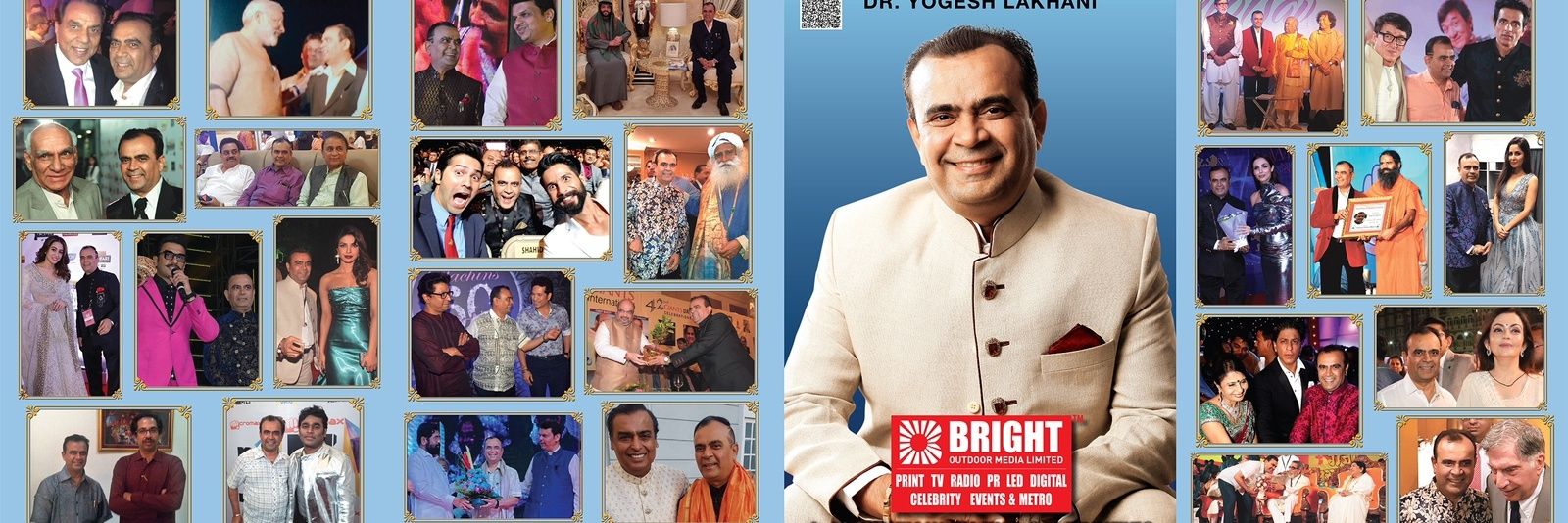 Dr. Yogesh Lakhani - Bright Outdoor banner