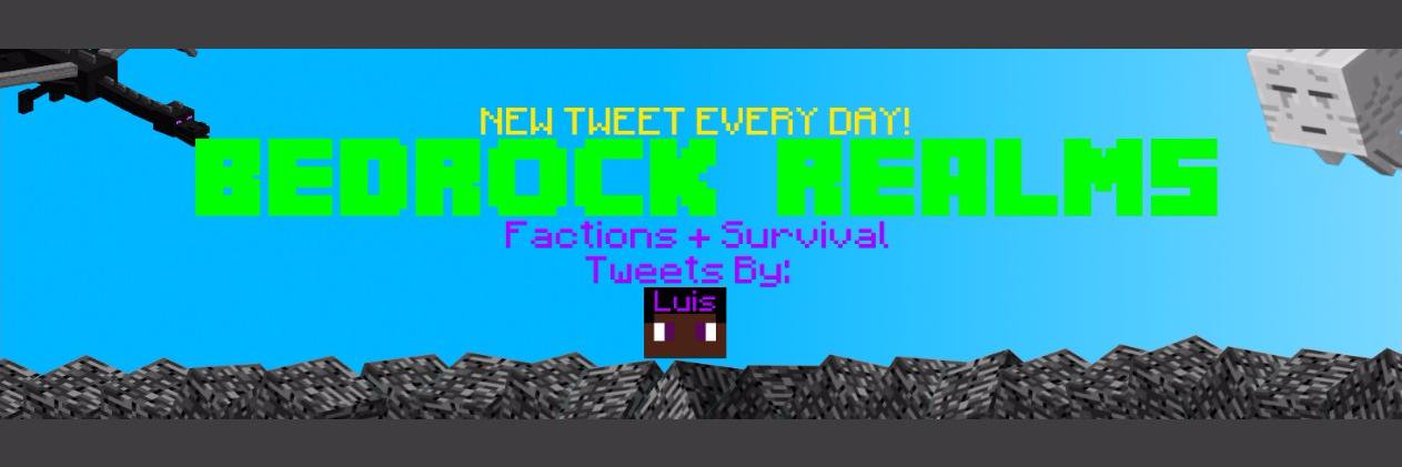 BedrockRealms's profile banner image