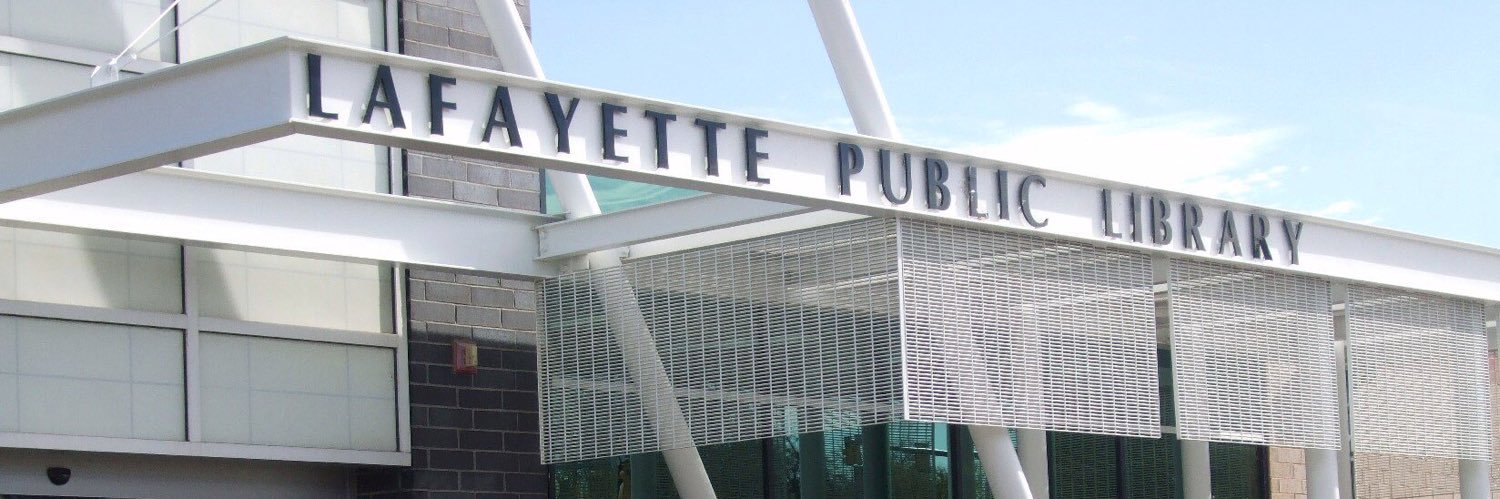Lafayette Library banner