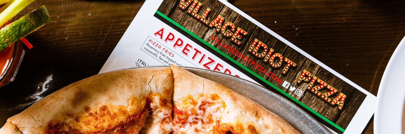 Village Idiot Pizza banner
