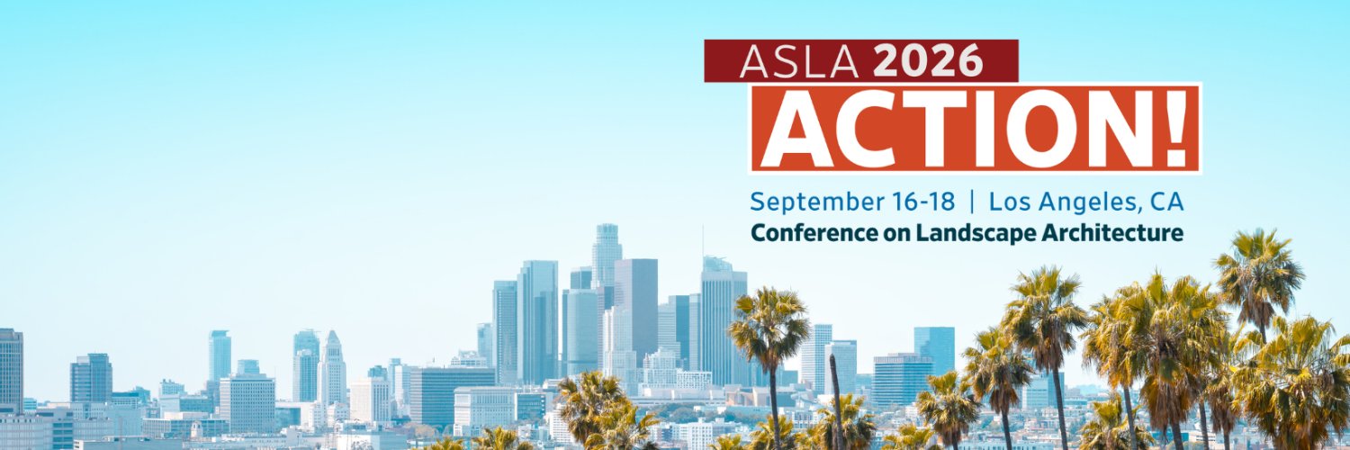 American Society of Landscape Architects banner