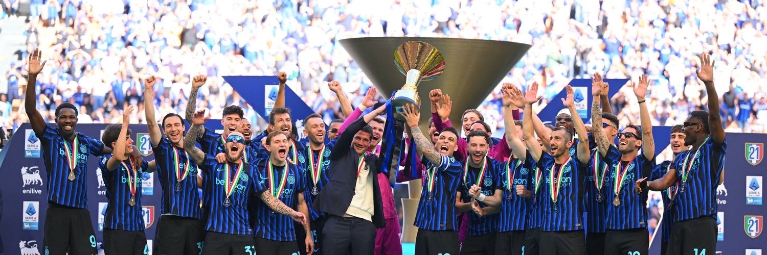 𝑂lga è BICAMPIONESSA D'ITALIA 🏆🖤💙🏆 banner