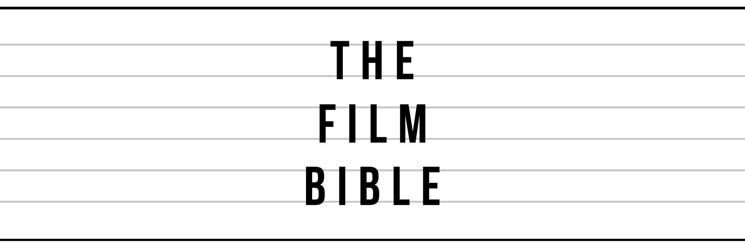 FILM Bible 🎬 banner