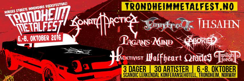 Trondheim Metal Fest banner