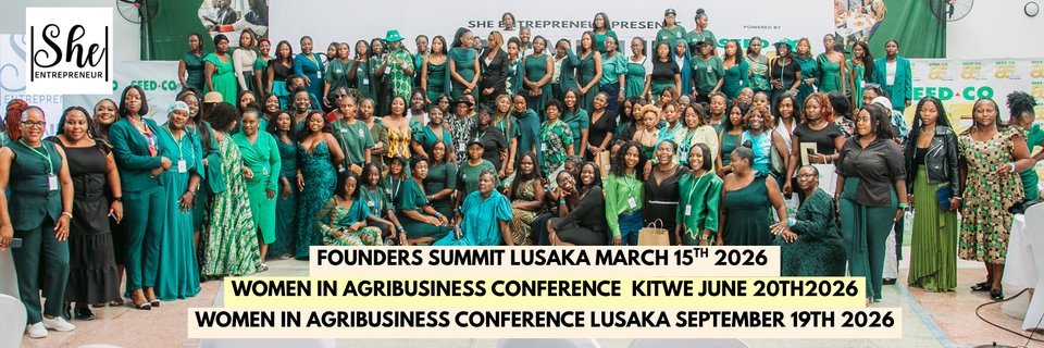 She Entrepreneur Zambia banner