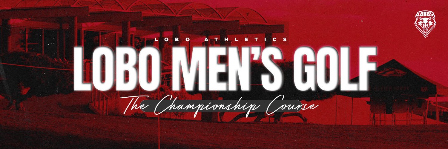 UNM Men's Golf banner