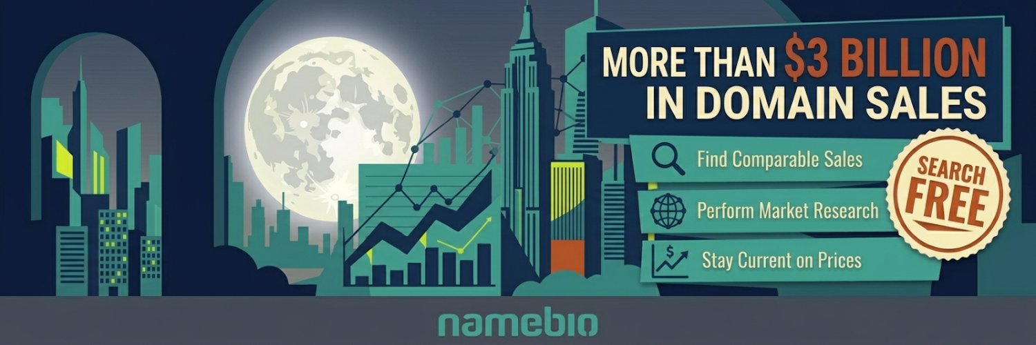 NameBio banner