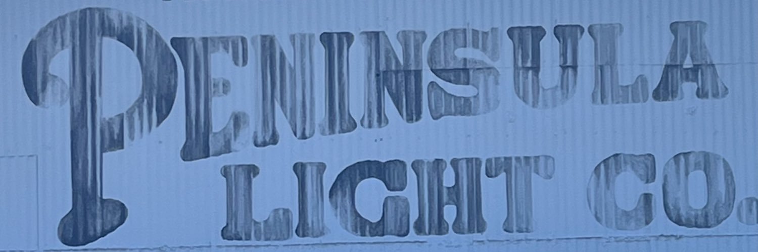 Peninsula Light Co. banner