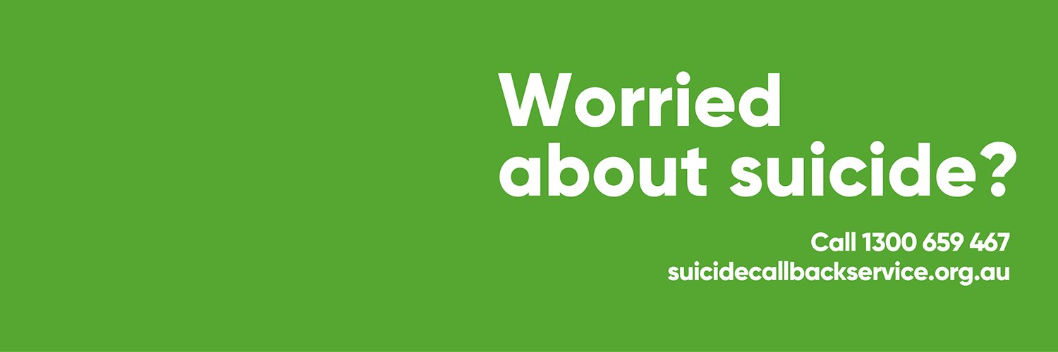 Suicide Call Back Service banner