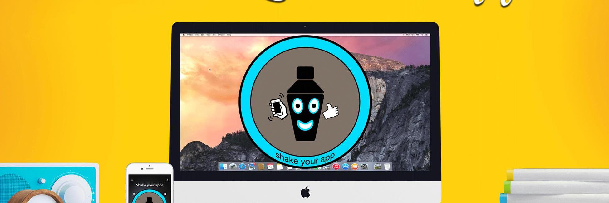 Shake Your App banner