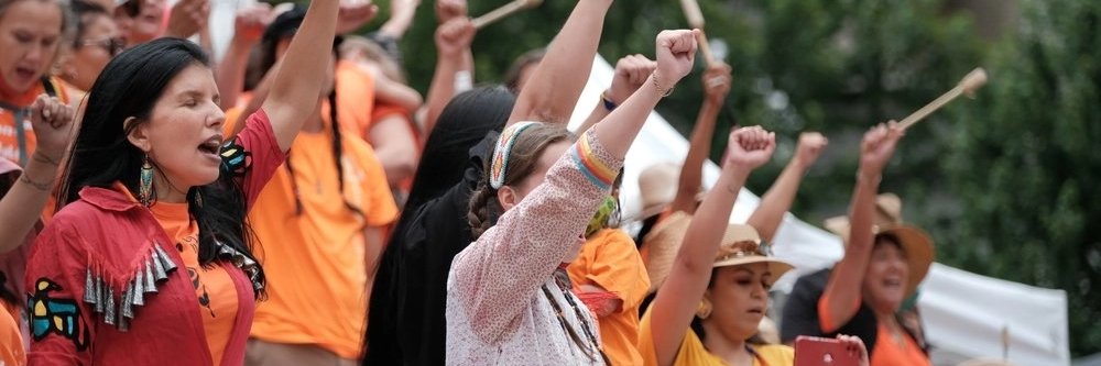 Colour of Poverty banner