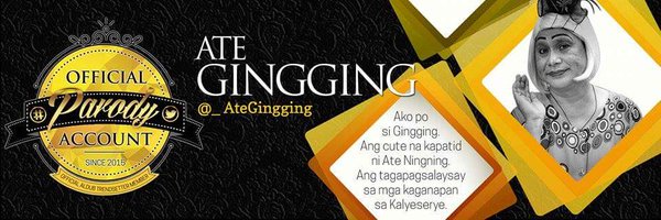 ATE GINGGING™ banner