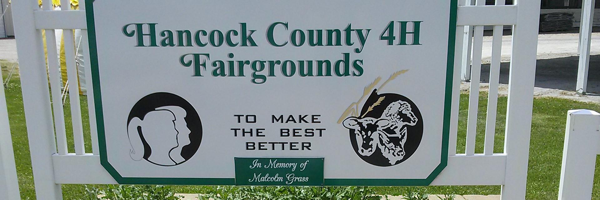 Hancock Co 4H (IN) banner