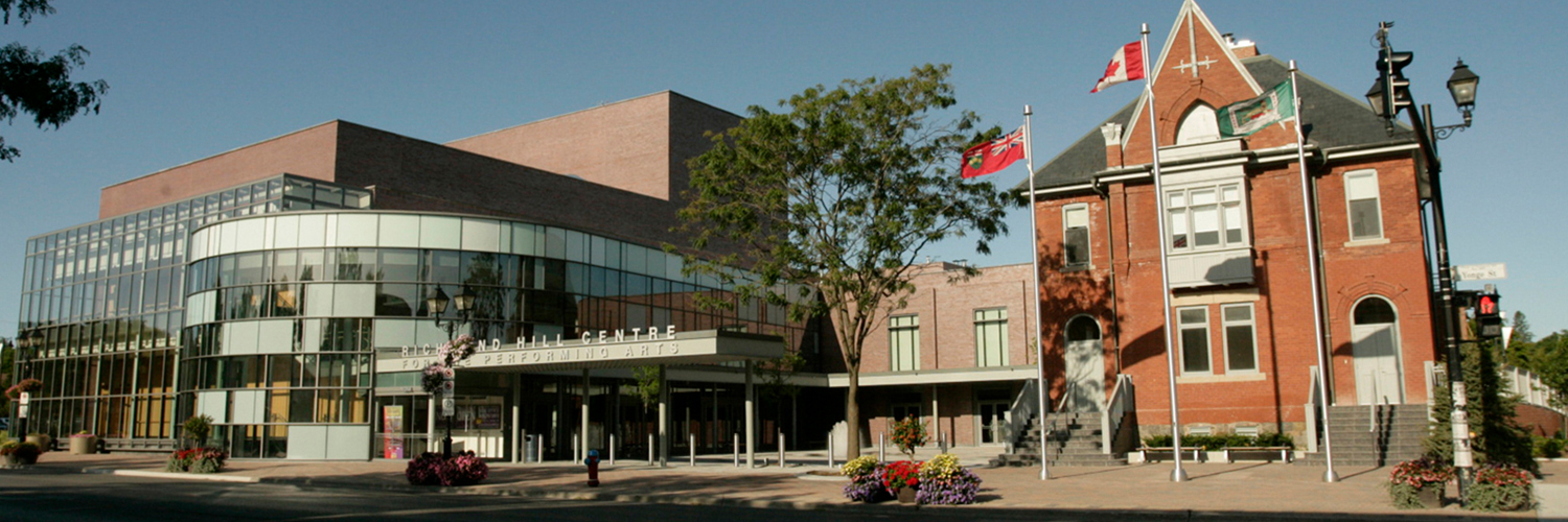 Richmond Hill Centre for the Performing Arts banner