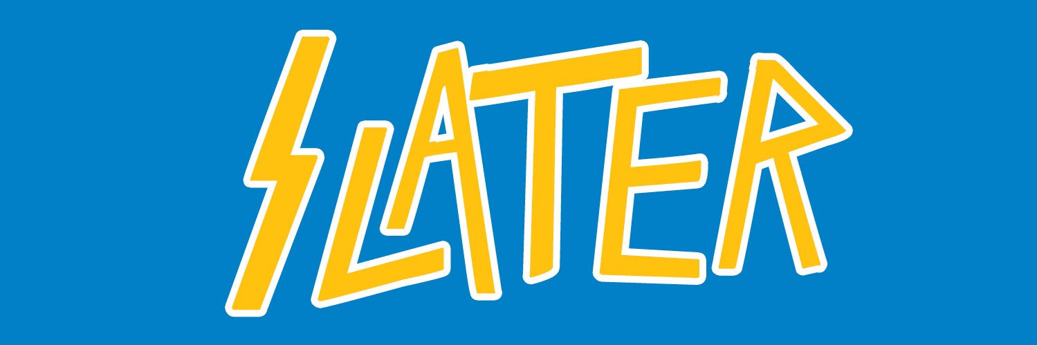 Goalie in the big green banner