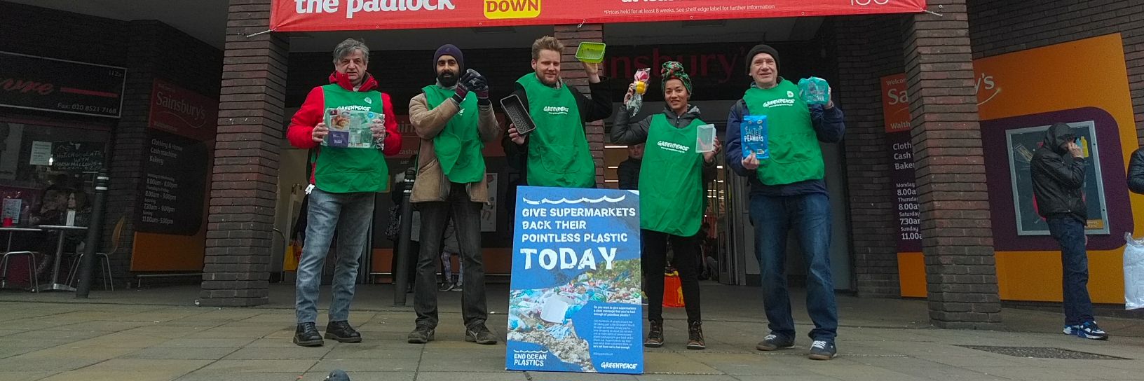 Greenpeace Waltham Forest banner