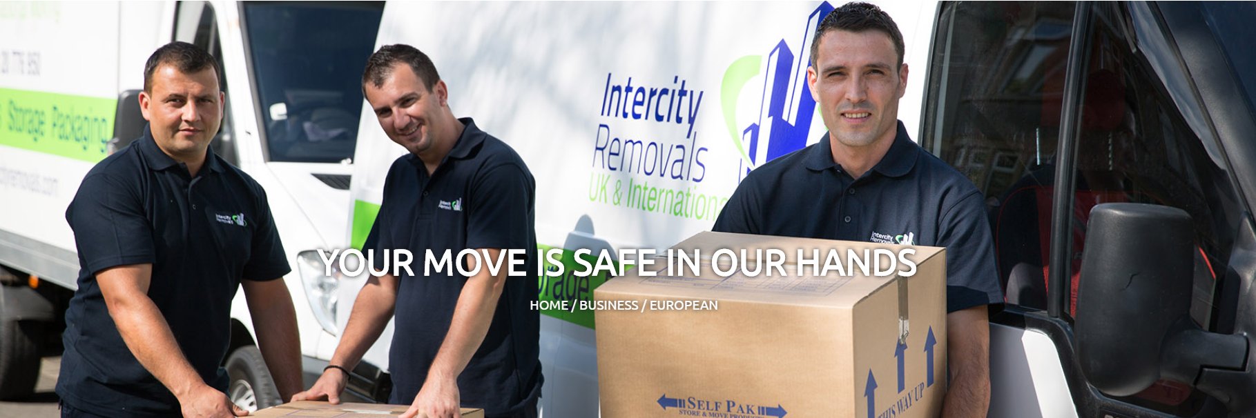 Intercity Removals banner