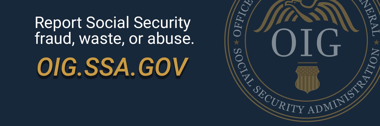 Social security oig thessaoig twitter