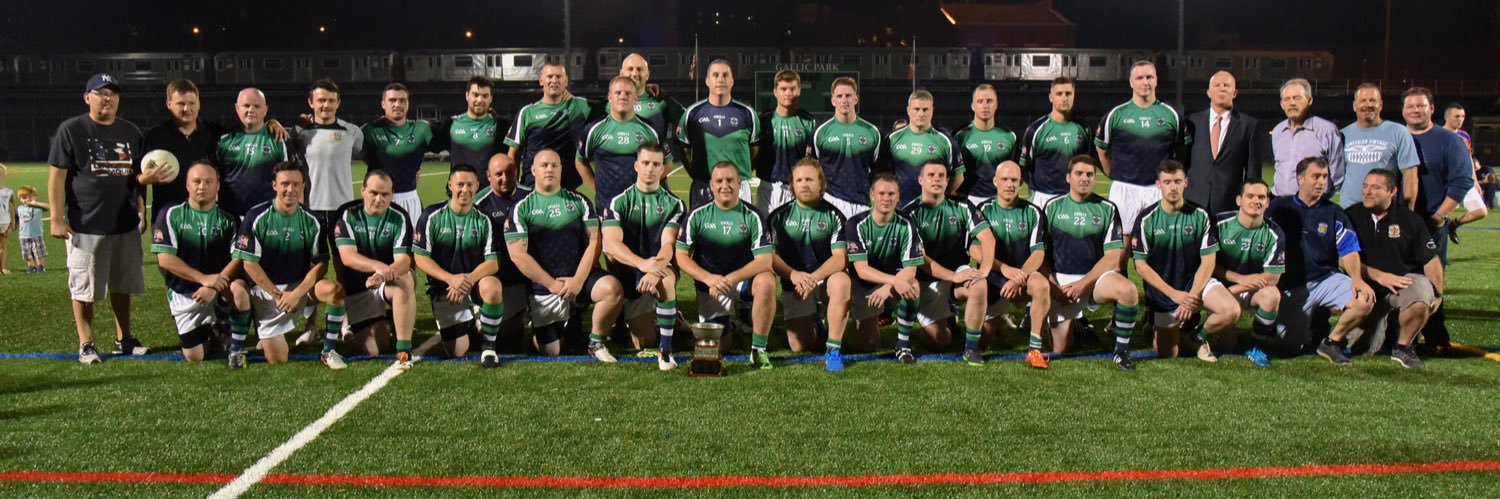 NYPD Gaelic Football banner