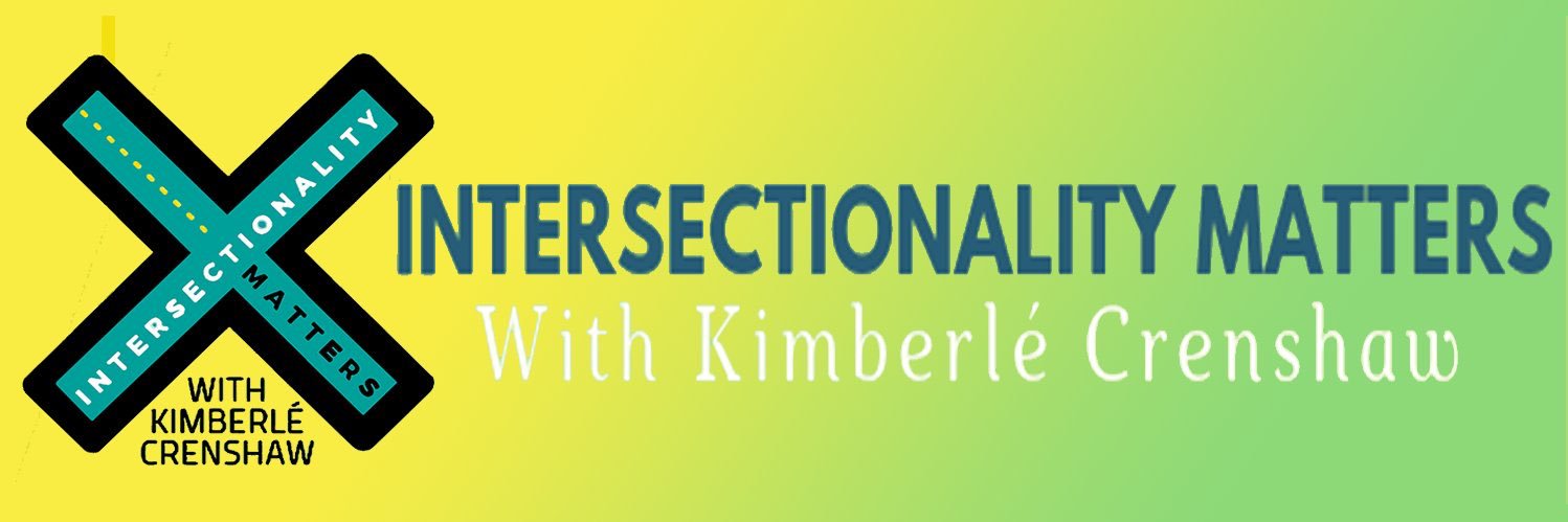 Kimberlé Crenshaw's banner