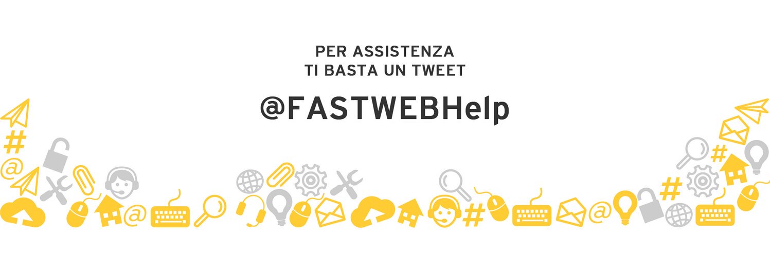 FASTWEB Help banner