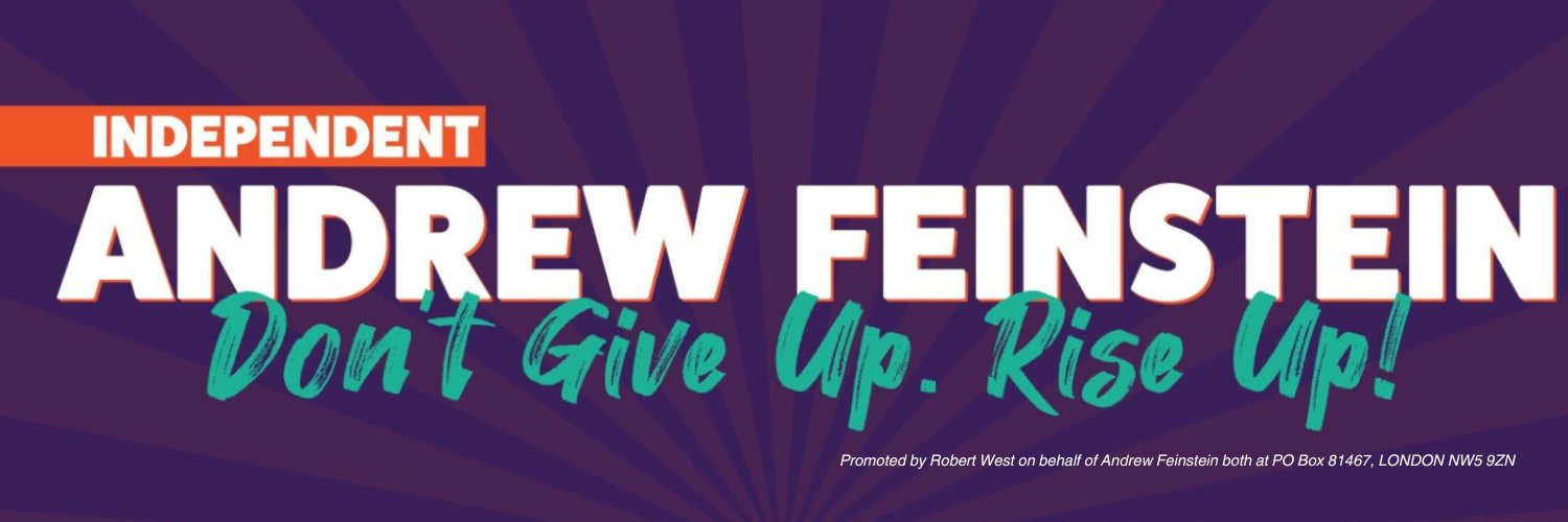 Andrew Feinstein's banner