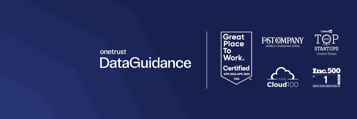 OneTrust DataGuidance's banner
