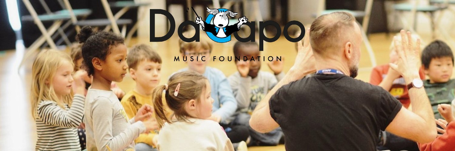 DaCapo Music Foundation banner