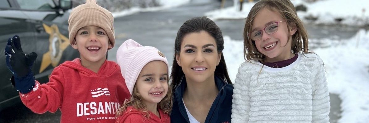 Casey DeSantis's banner