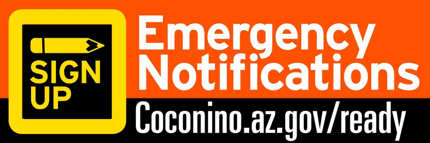 Coconino County Emergency Management banner