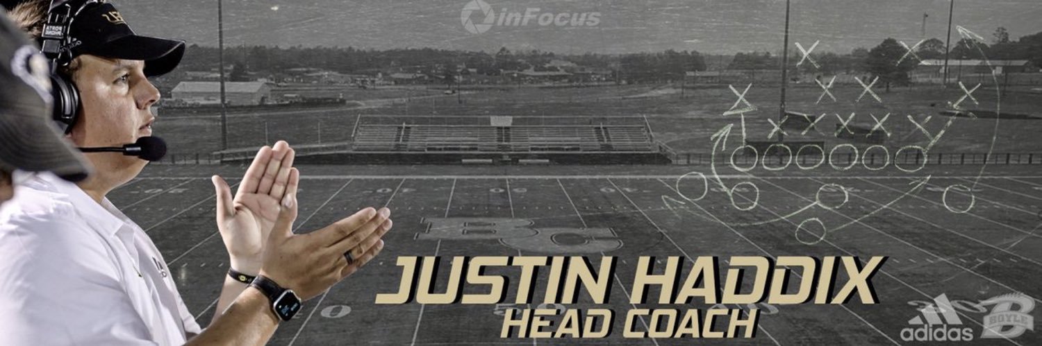 Justin Haddix's banner
